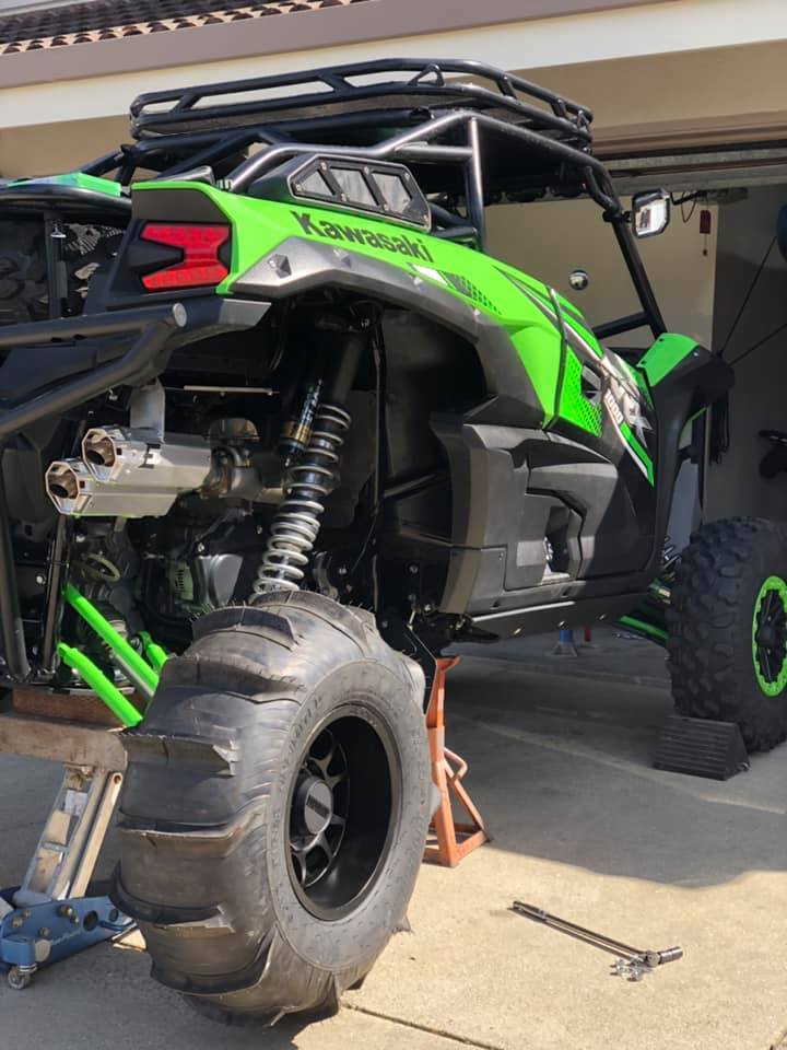 Kawasaki Teryx KRX Size Specs