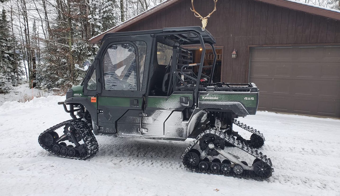 Kawasaki Mule Tracks